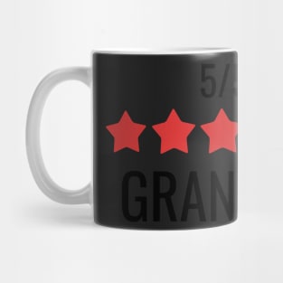 5 Star Grandma Review Mug